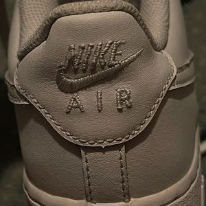 I am selling NIKE AIR white shoes for $50.